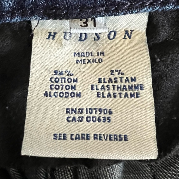 Hudson Signature Petite Bootcut Jeans Size 31 Style NWP170DHK Denim Classic - Picture 6 of 8